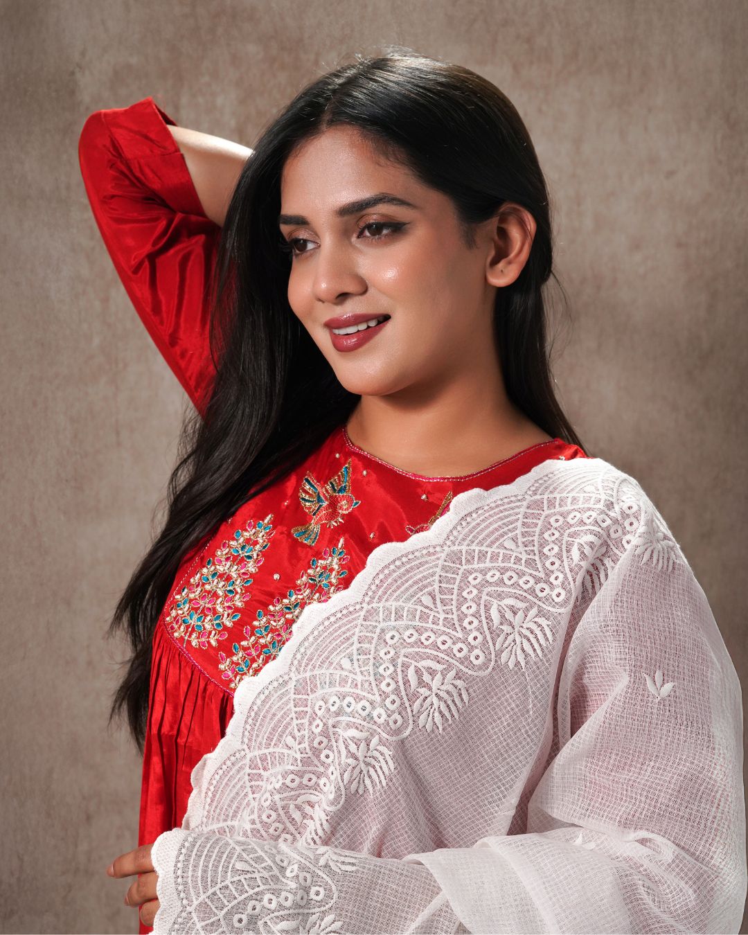 Dyeable Pure Kota Cotton Dupatta — Luxe Veil