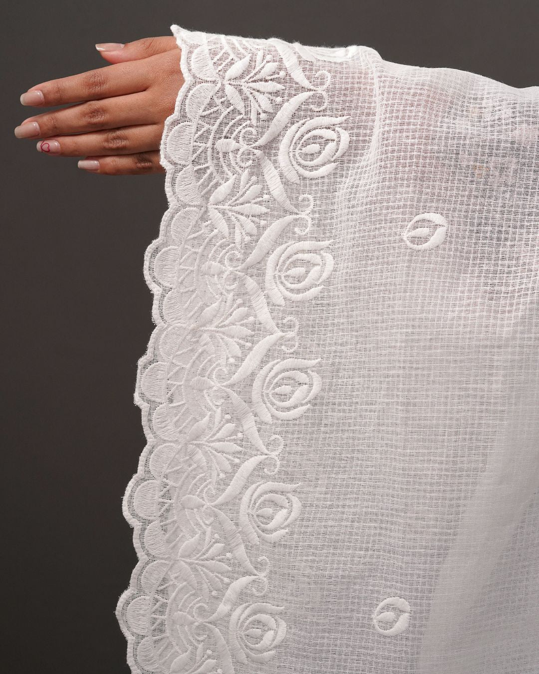 Dyeable Pure Kota Cotton Dupatta — Pearl Roses