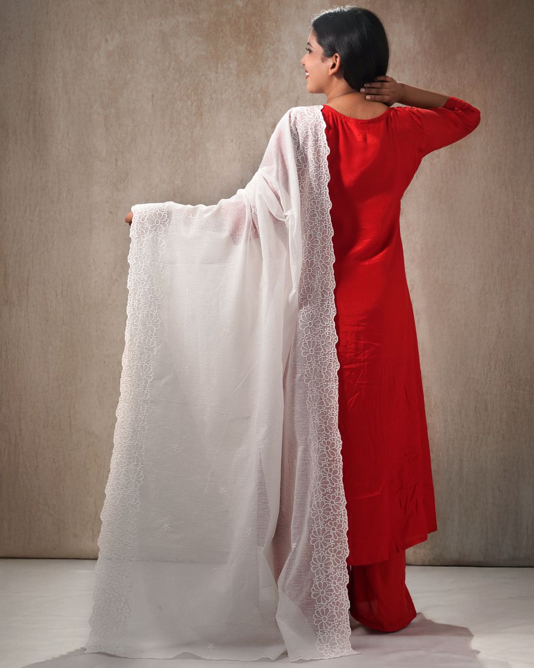 Dyeable Pure Kota Cotton Dupatta — Blossom Royale