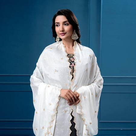 Dyeable Pure Chinon Dupatta