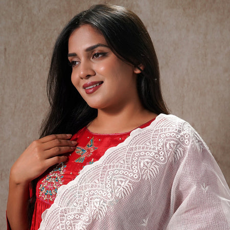 Dyeable Pure Kota Cotton Dupattas