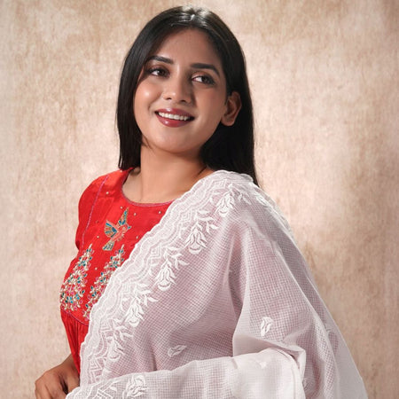 Dyeable Pure Kota Cotton Dupattas