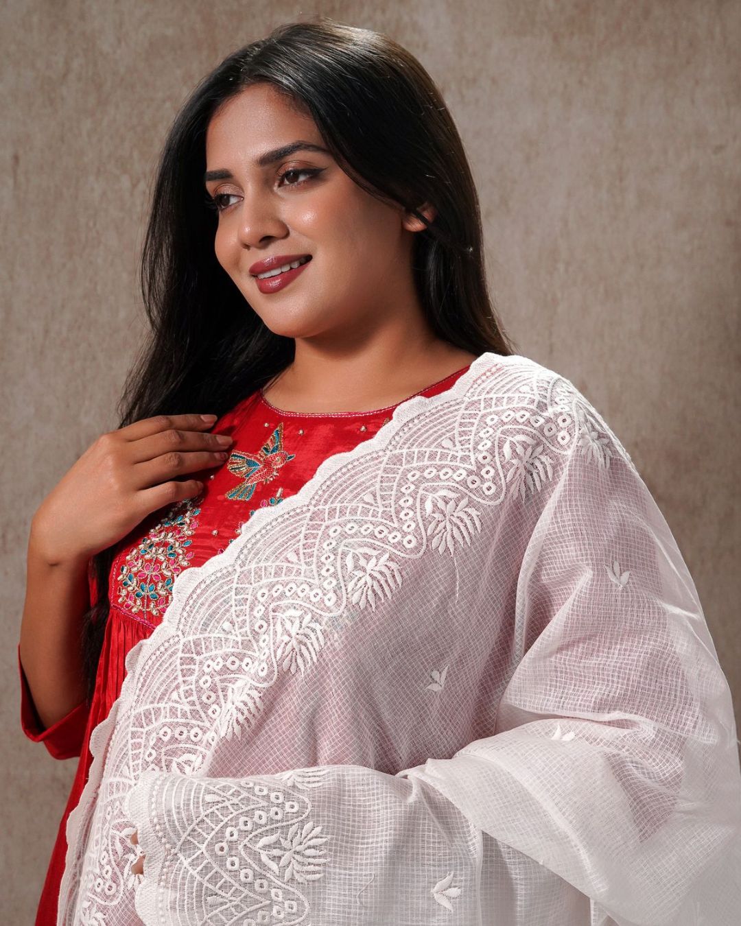 Dyeable Pure Kota Cotton Dupatta — Luxe Veil