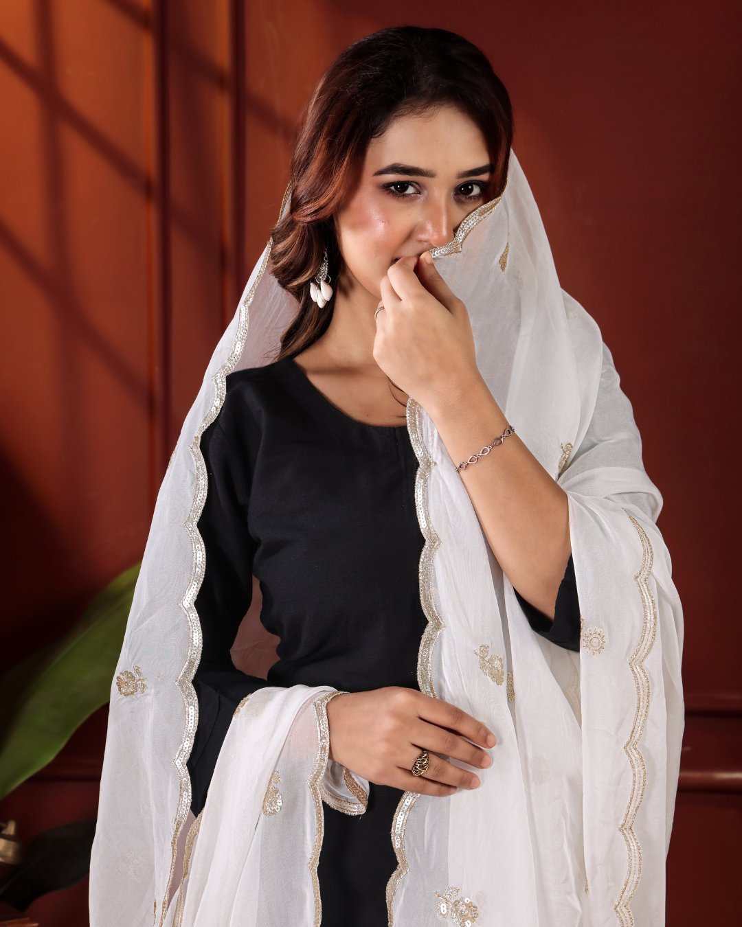 Dyeable Pure Organza Dupatta - Madhulata